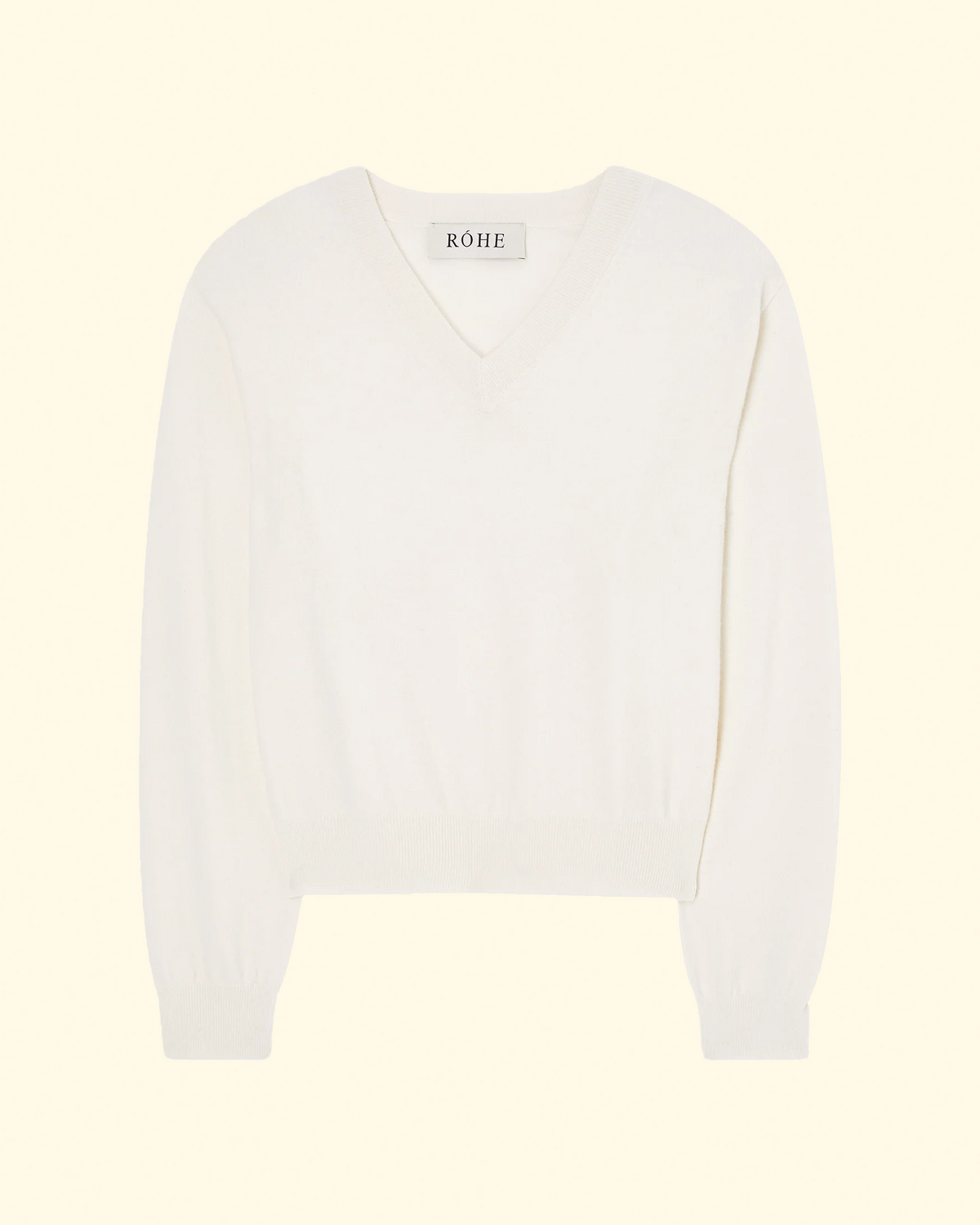 V-neck Pullover | Off-White