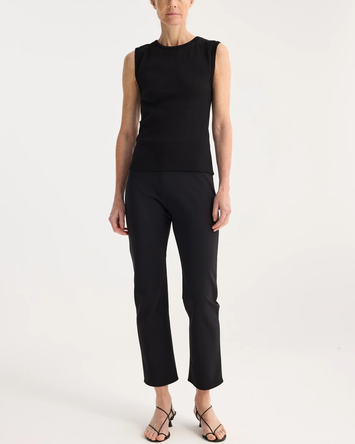 Cigarette Scuba Trousers | Black