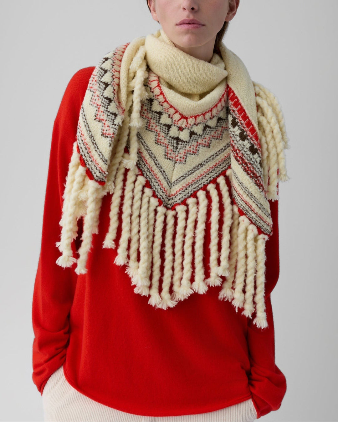 Cloud Chalet Shawl | Mist Combo