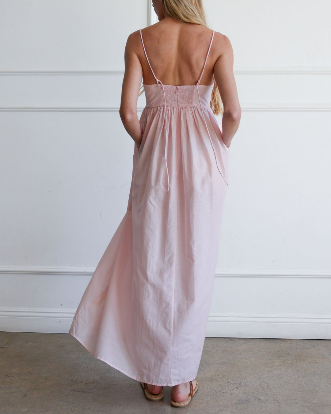 Lilia Heirloom Flora Dress | Light Pink