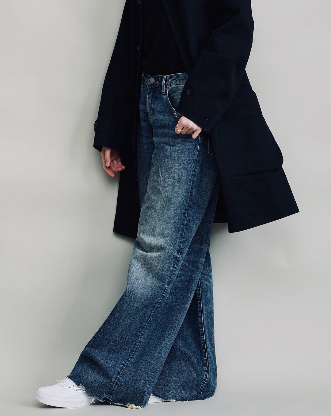 Myla Flare Jean | Burke Indigo