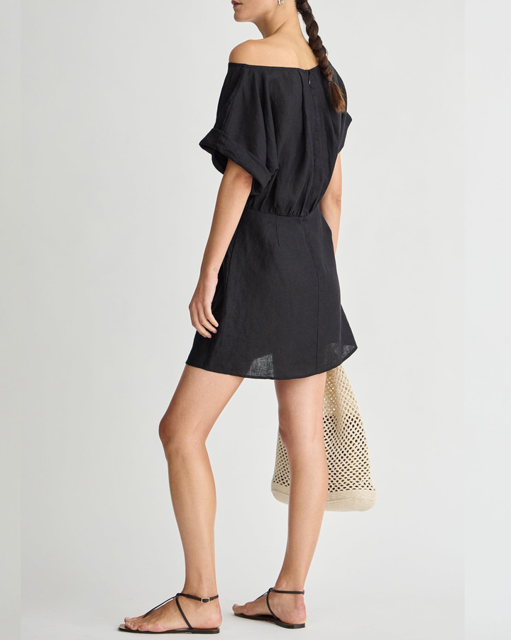 Sigrun Mini Dress | Black