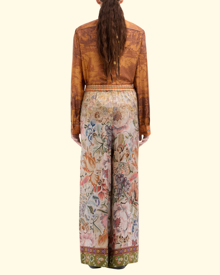Mutka Palazzo Trouser | Multi Color