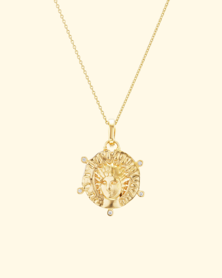 Sol Necklace | 18k Yellow Gold