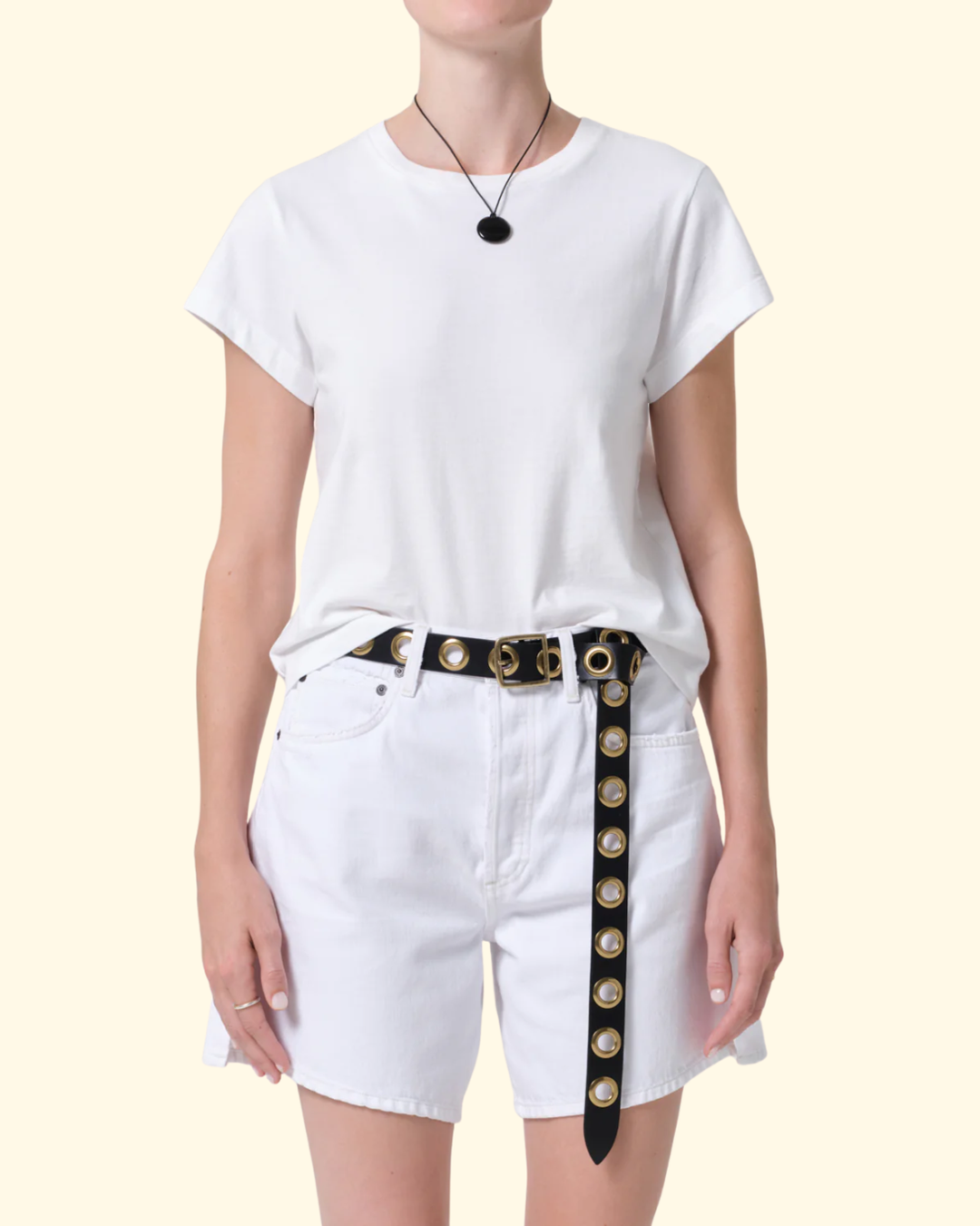 Kai Baby Tee | White