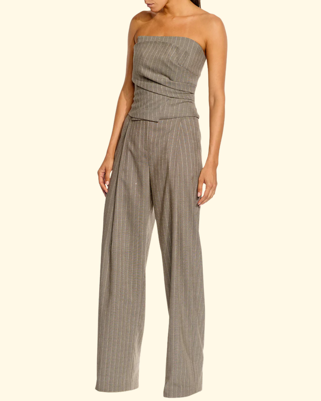 Boyfriend Trouser | Pinstripe