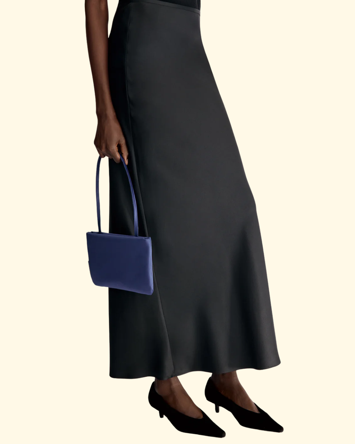 Eli A-Line Maxi Skirt | Black