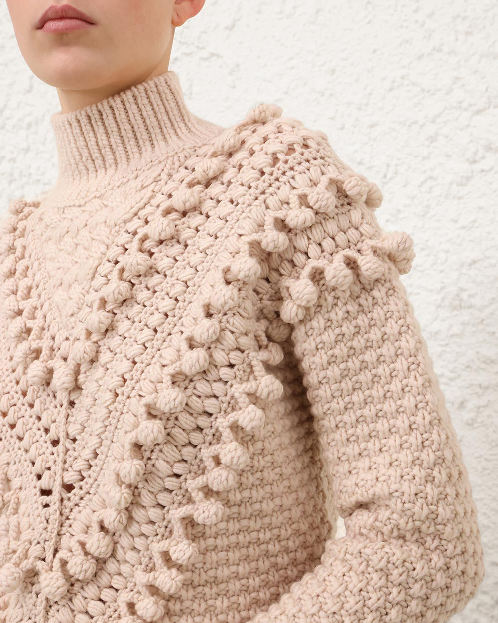 Hypnotic Bauble Sweater | Taupe