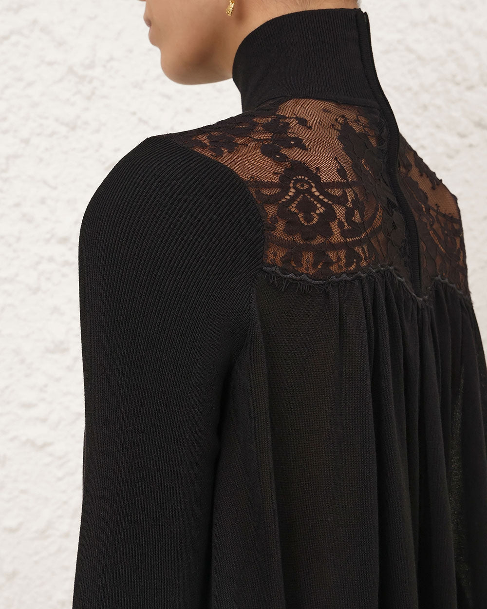 Valiant Lace Blouse | Black