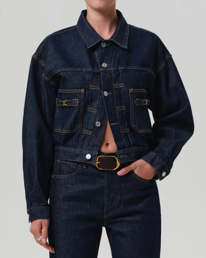 Alma Horsebit Jacket | Helia