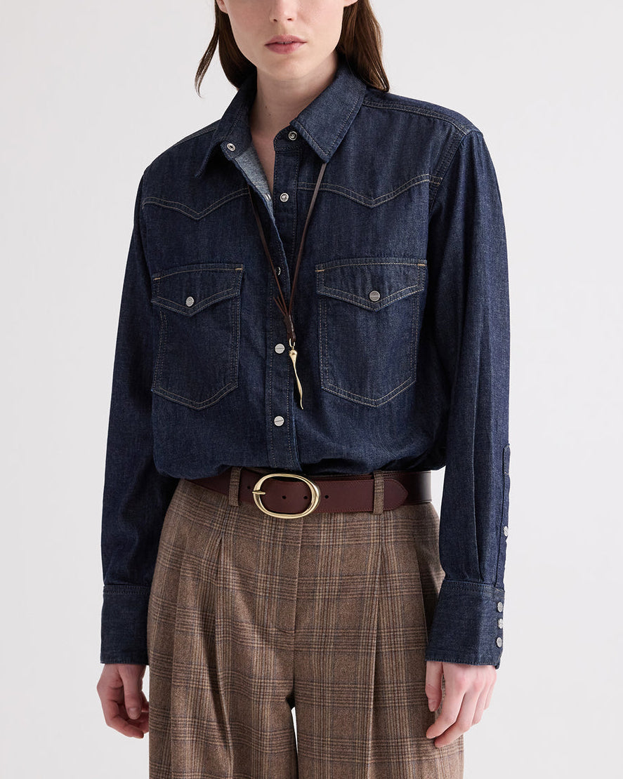 Wide Belt | Bourbon