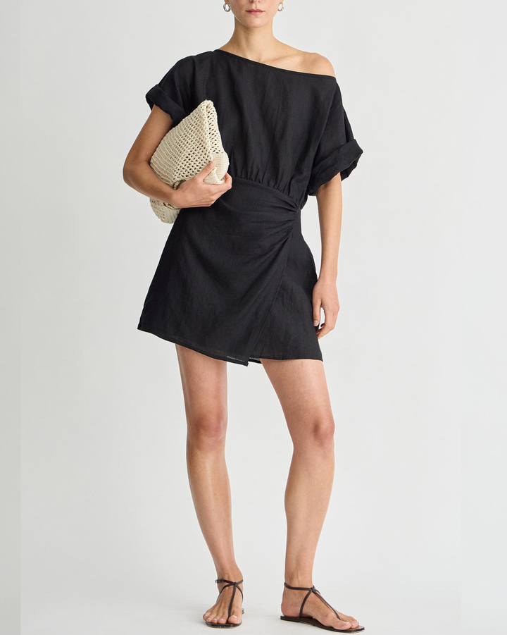Sigrun Mini Dress | Black