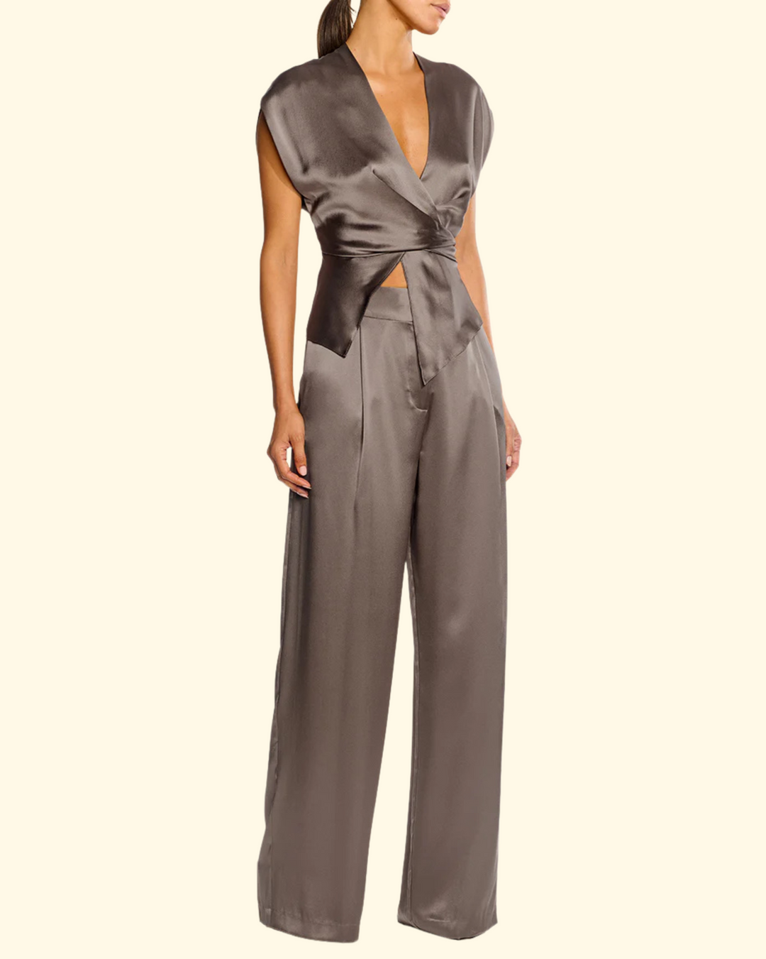 Relaxed Trouser | Steel