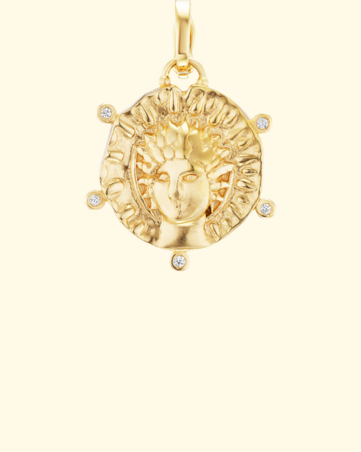 Sol Necklace | 18k Yellow Gold