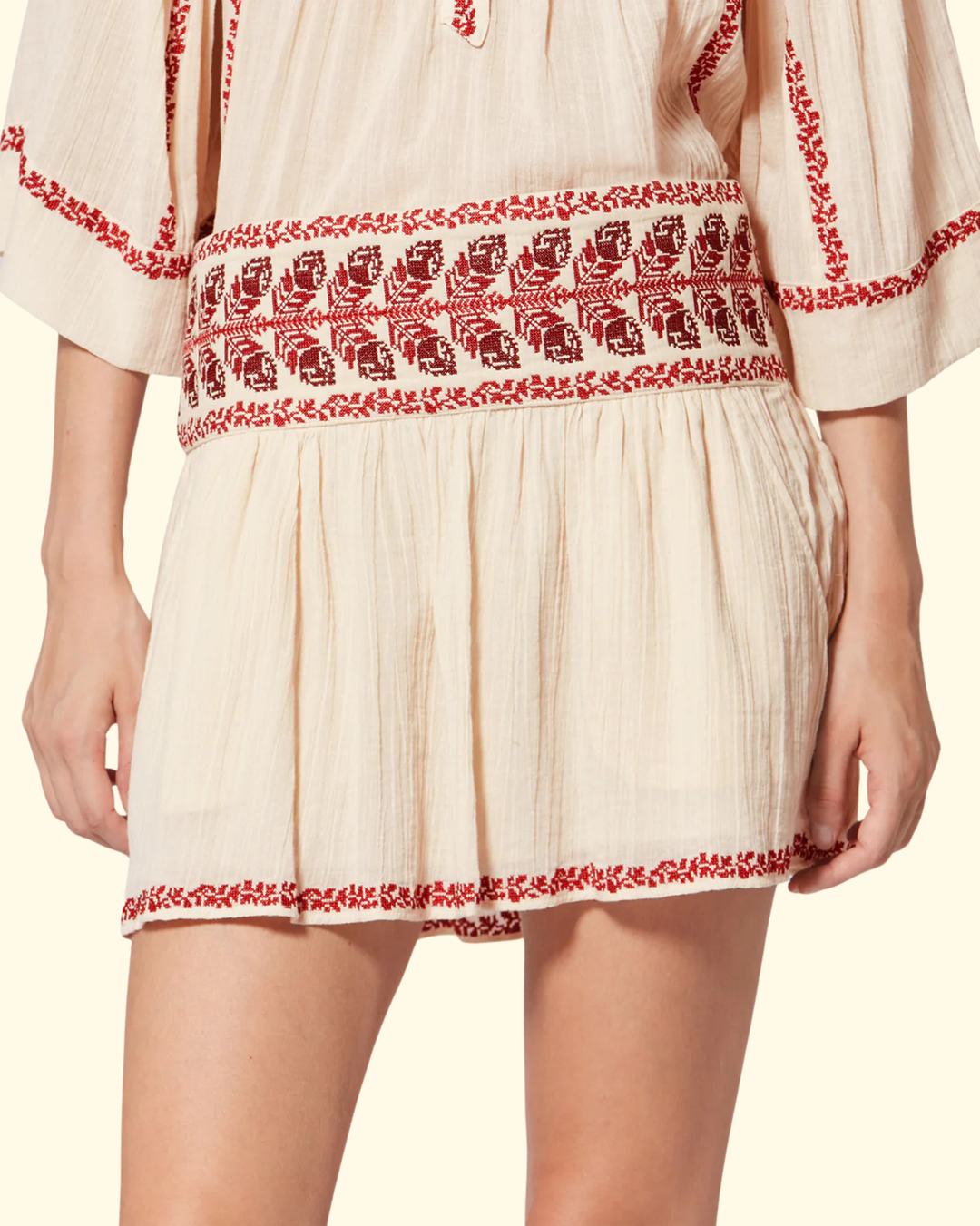 Picadilia | Beige/Red