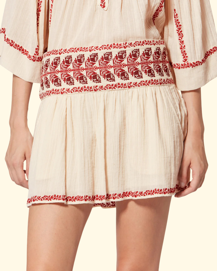 Picadilia | Beige/Red