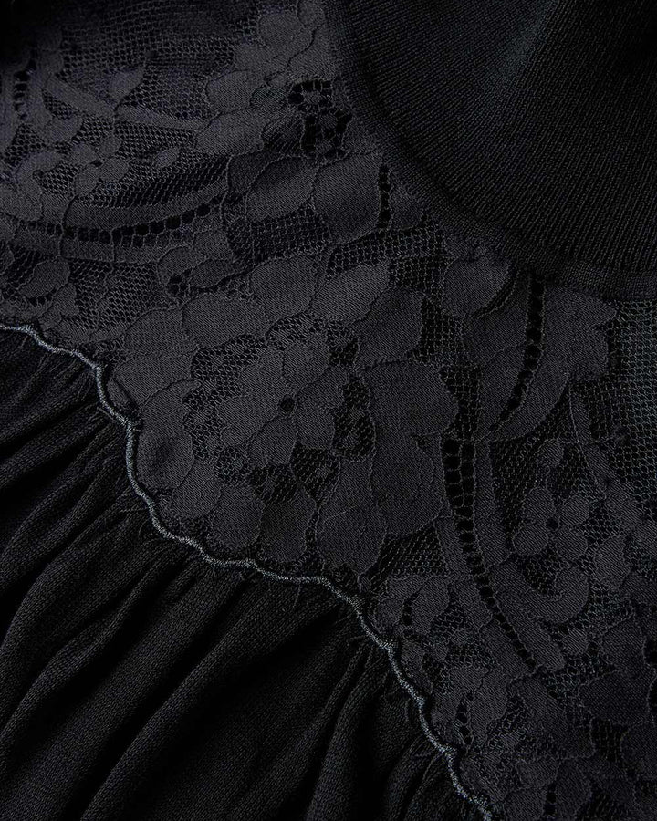 Valiant Lace Blouse | Black
