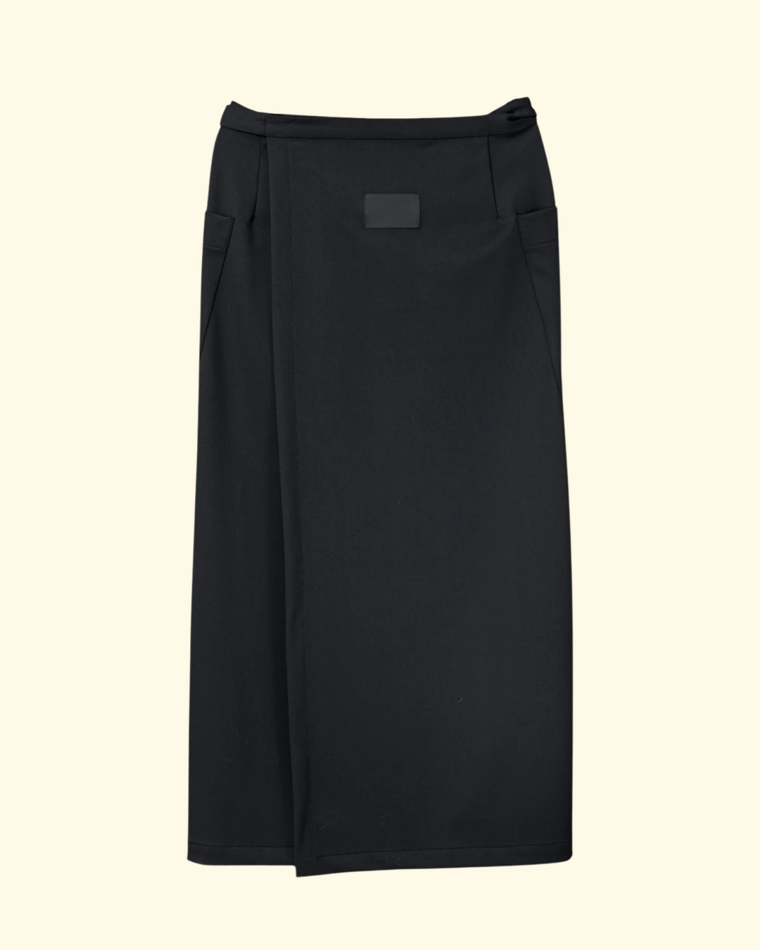 Miranda Wrap Skirt | Black