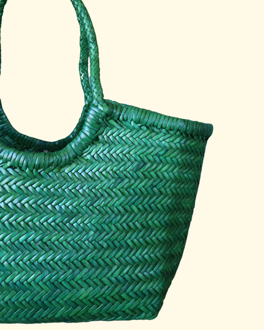 Nantucket Big Basket | Parrot Green