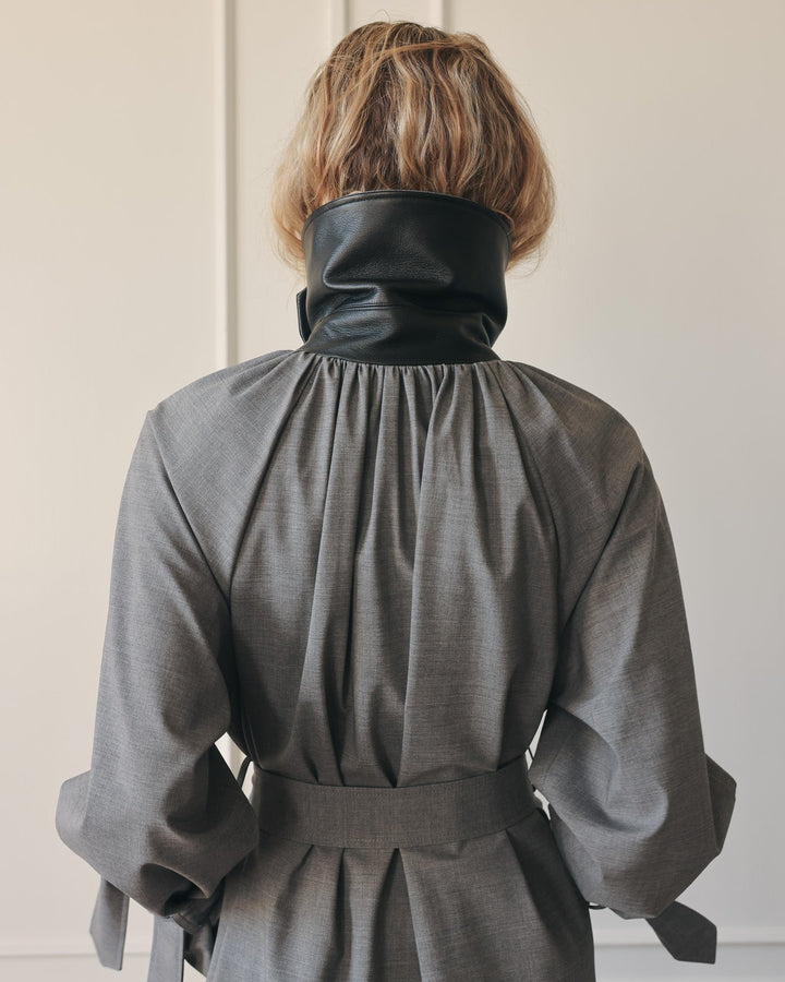 Sidney Trench Coat | Grey