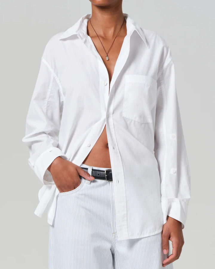 Kayla Shirt | Optic White