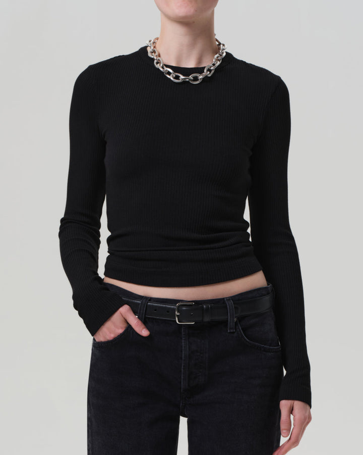 Bina Crewneck | Black
