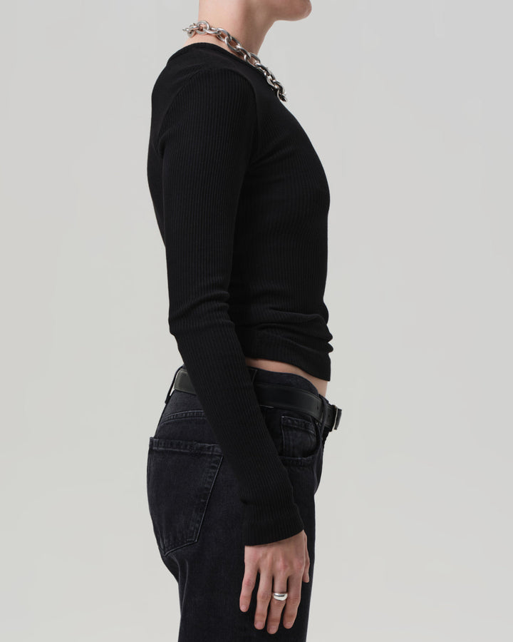 Bina Crewneck | Black