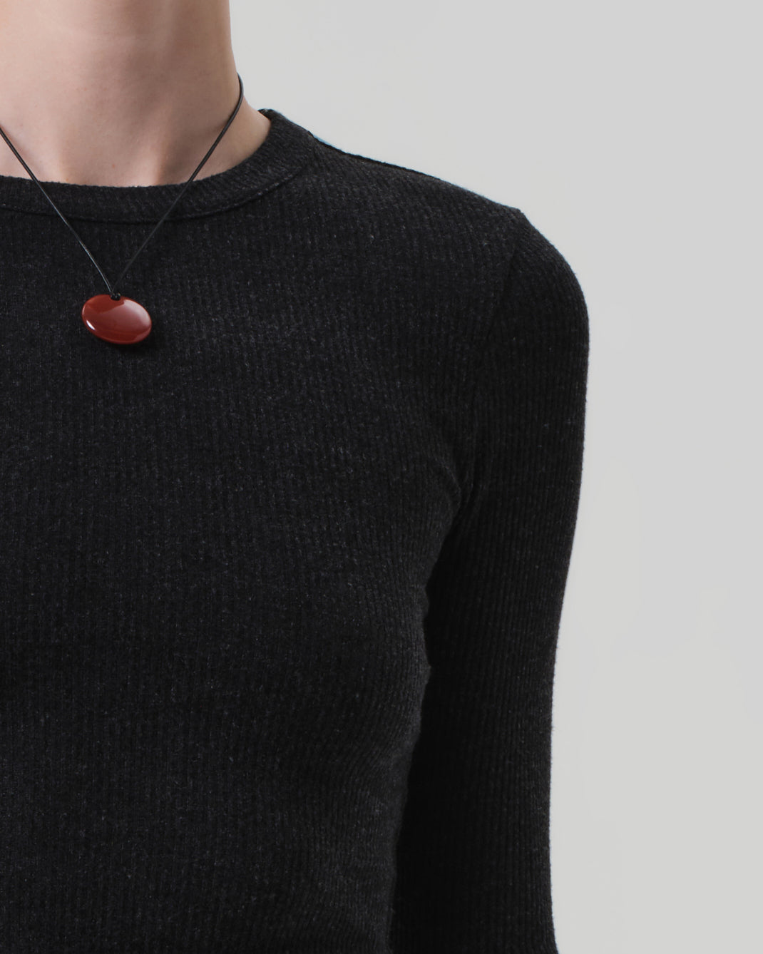 Bina Crewneck | Heather Charcoal