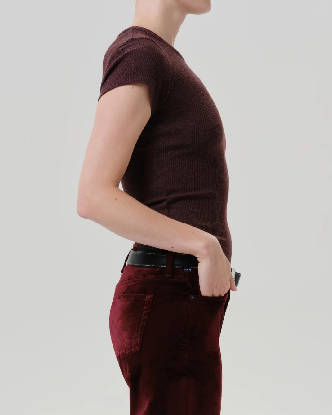 Nello Tee | Heather Mahogany