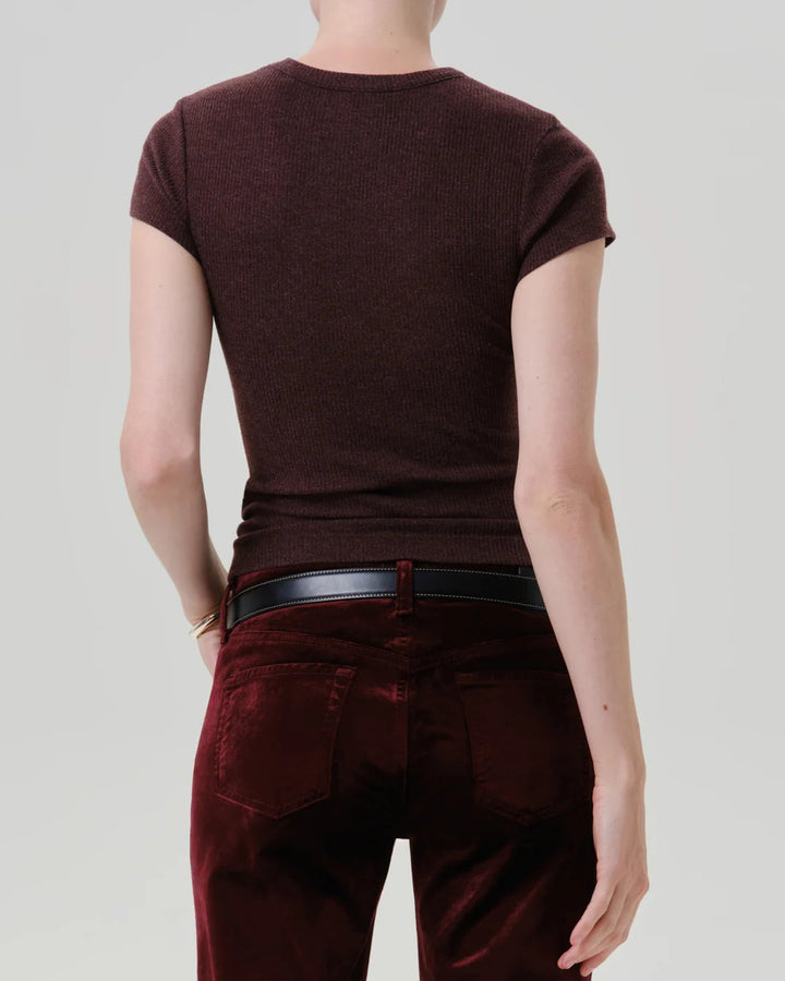 Nello Tee | Heather Mahogany