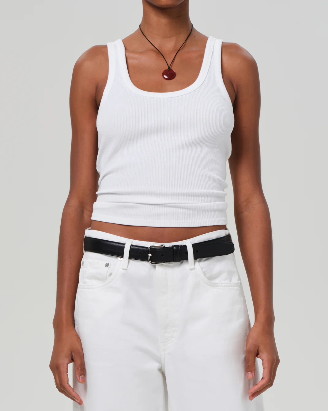 Faye Tank | White