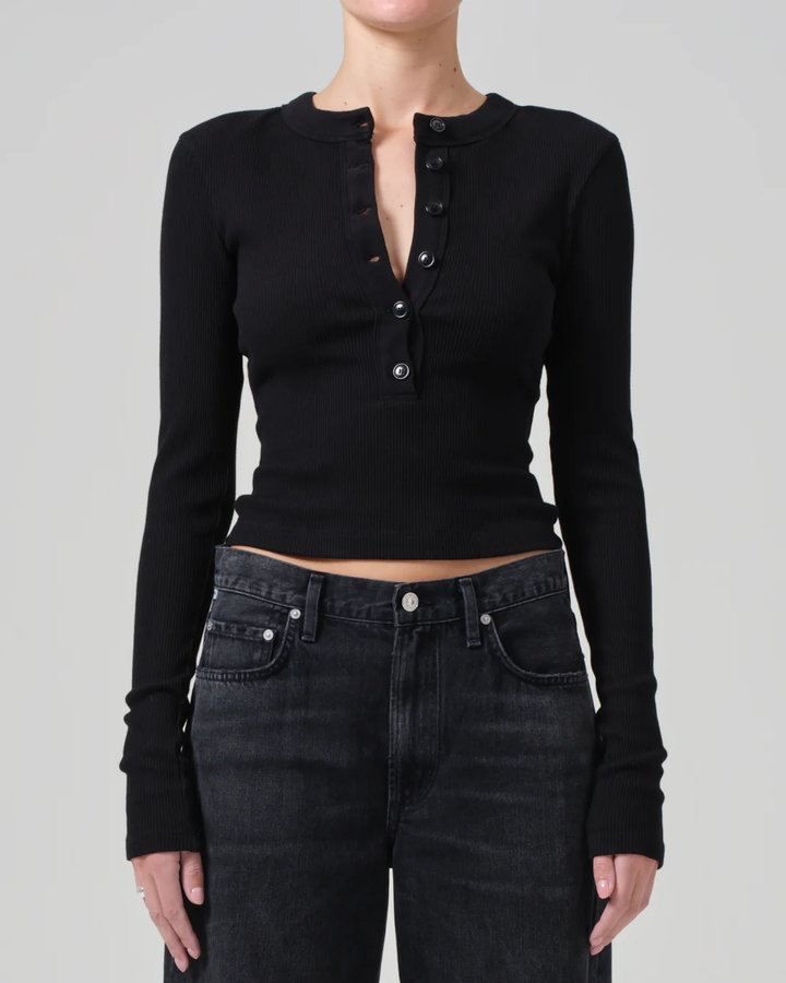 Varra Henley | Black