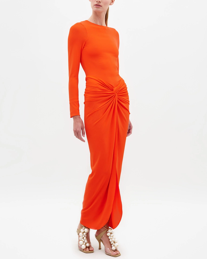 Sydelle Dress | Tangerine