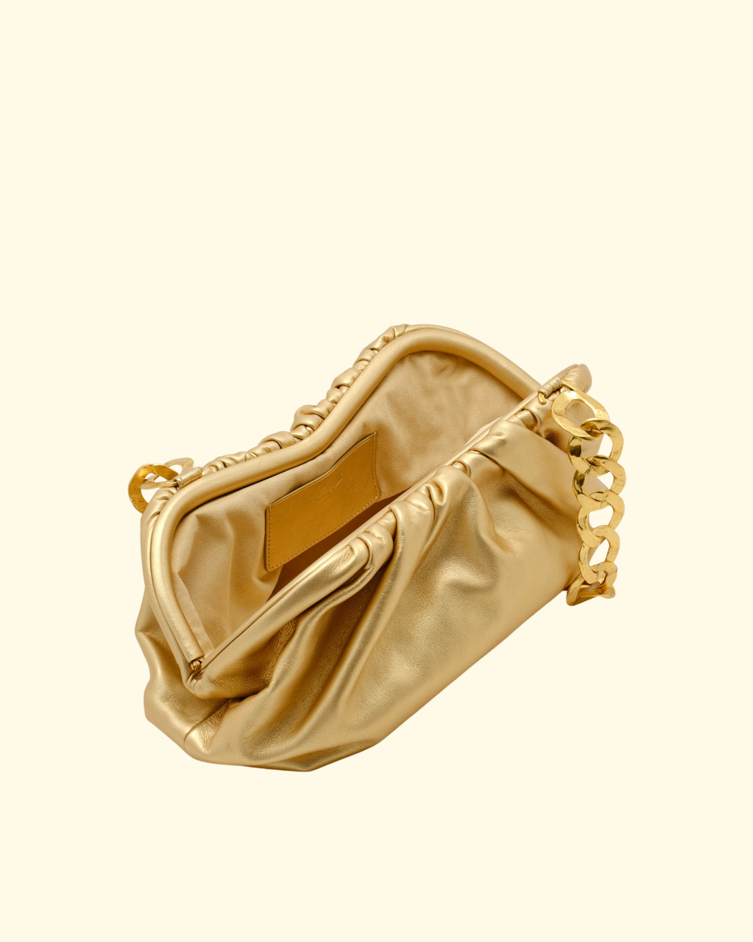 Dulce Shoulder Bag | Brass