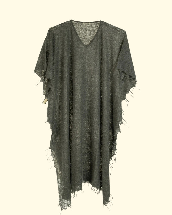 Kaftan Cashmere | Charcoal