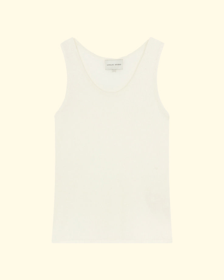 Alicudi Tank Top | Ivory