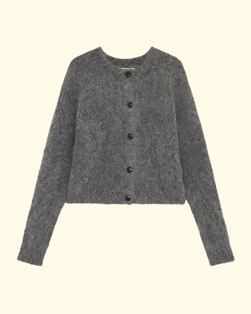 Arsen Cardigan | Anthracite Melange