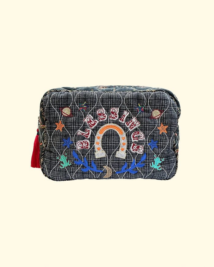 Rodeo Wool Pouch | Black