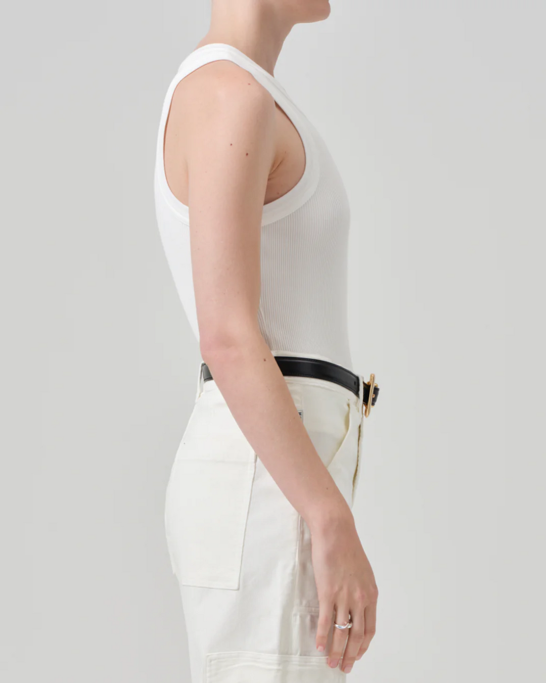Isabel Rib Tank | Pashmina
