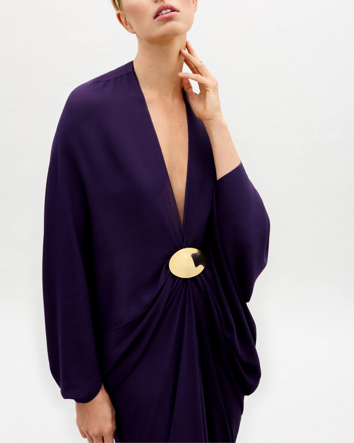 Fiore Tunic | Eggplant