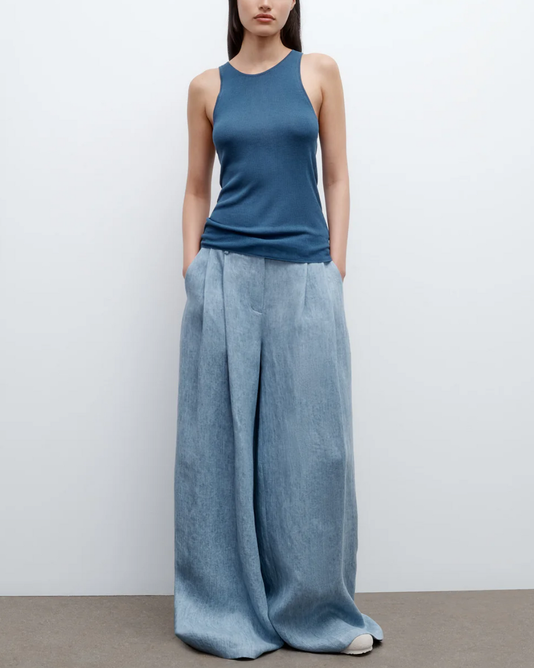 Harbor Tank | Indigo