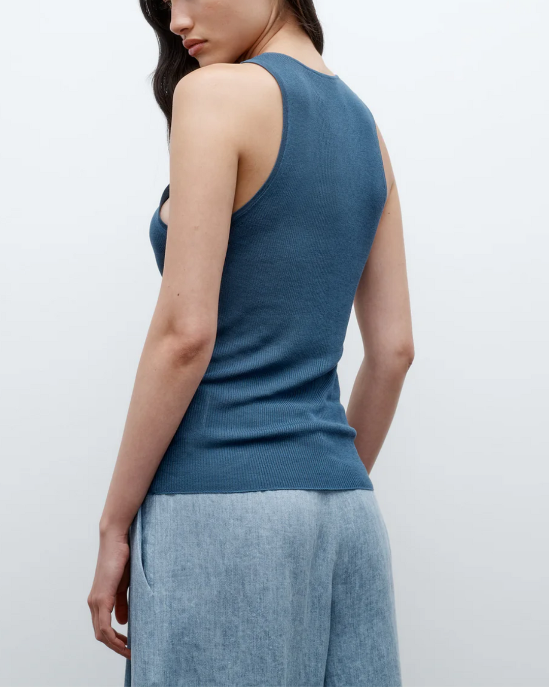 Harbor Tank | Indigo