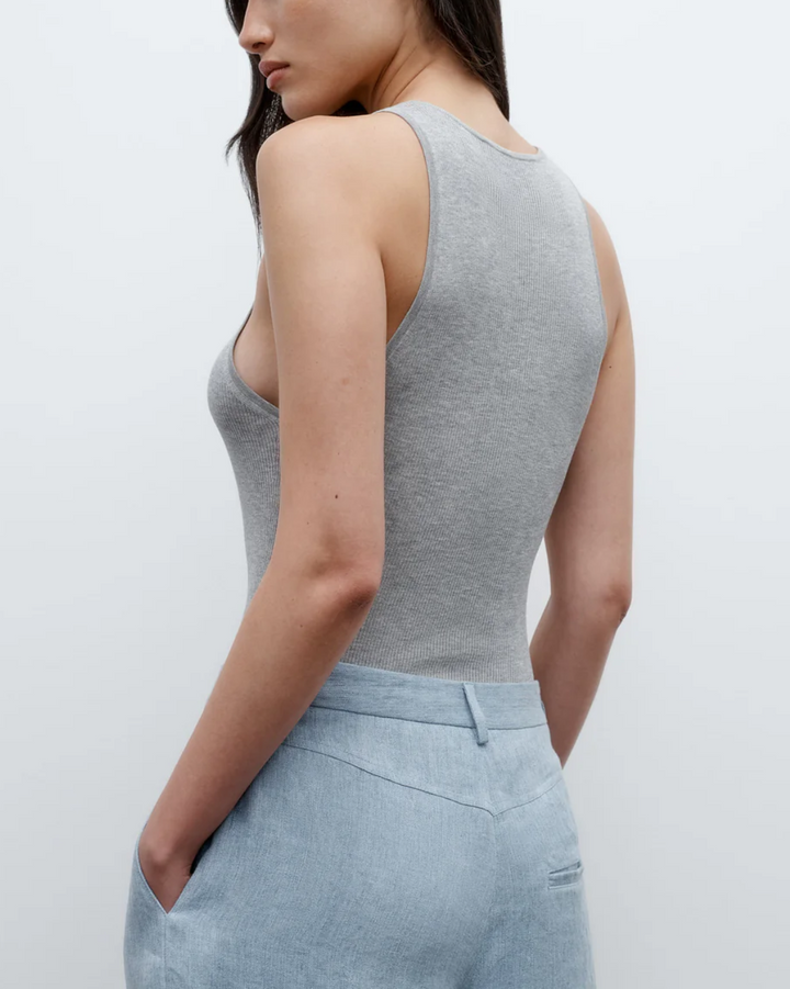 Harbor Tank | Light Heather Grey