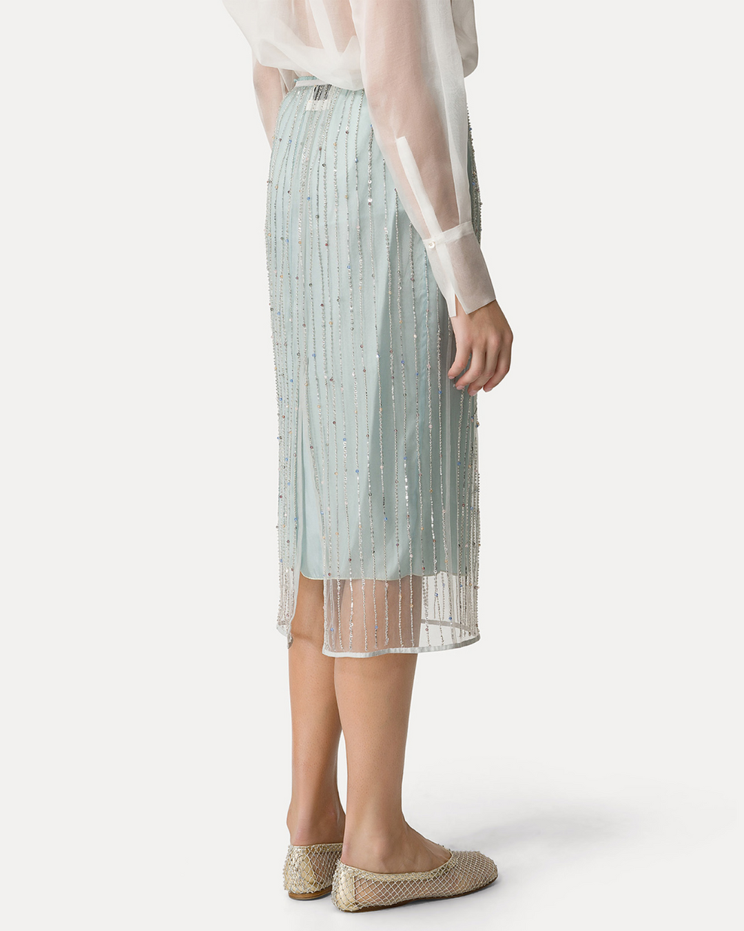 Firefly Embroidery Tulle Skirt | Firefly