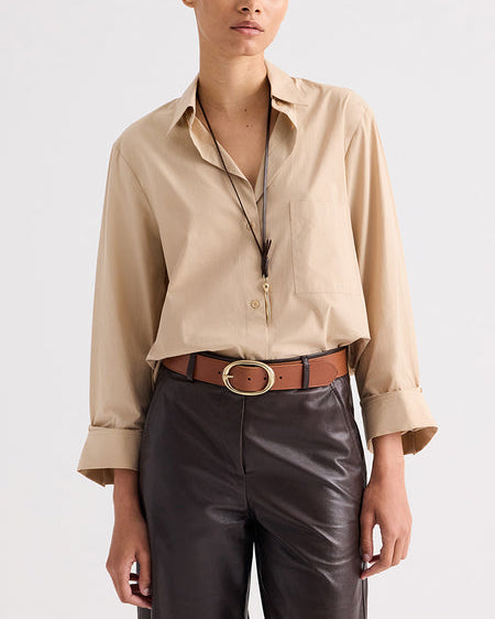 Wide Belt | Vintage Camel