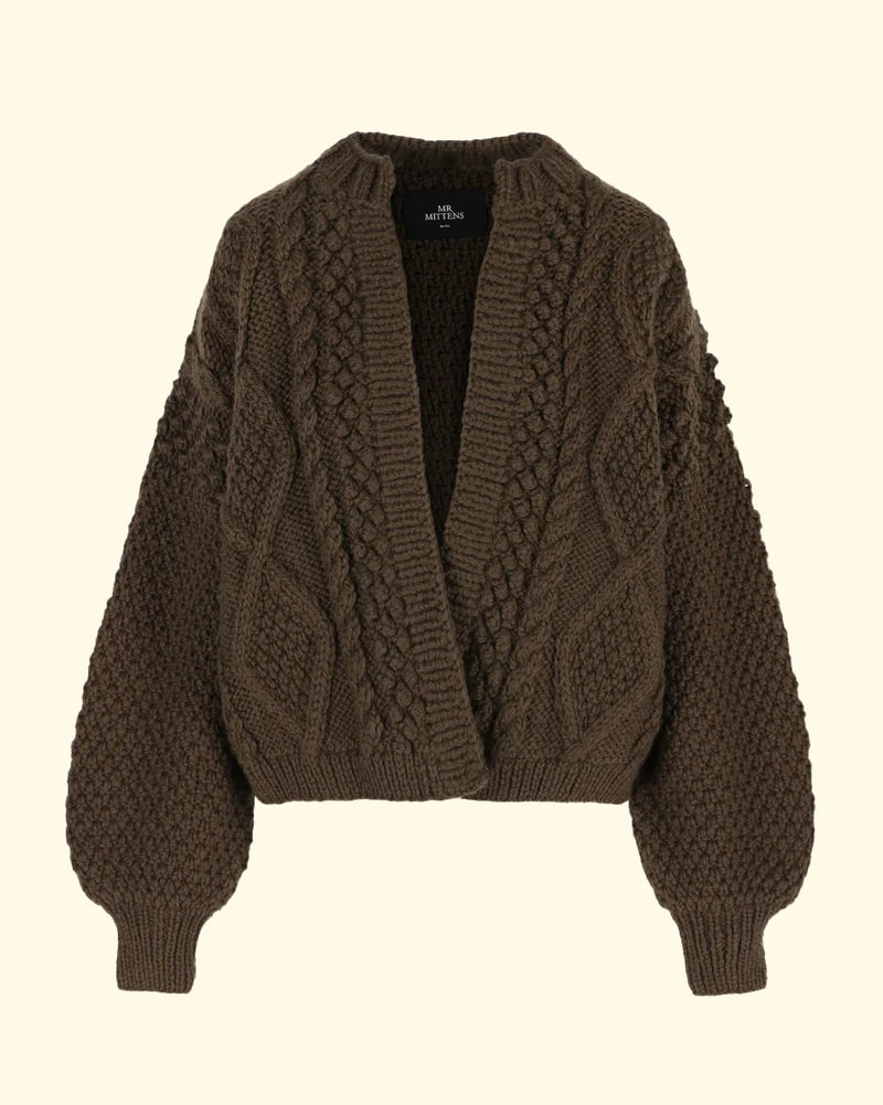 Kimmie Cardigan | Cocoa Brown