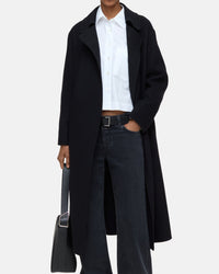 Wrap Coat | Black