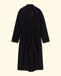 Wrap Coat | Black