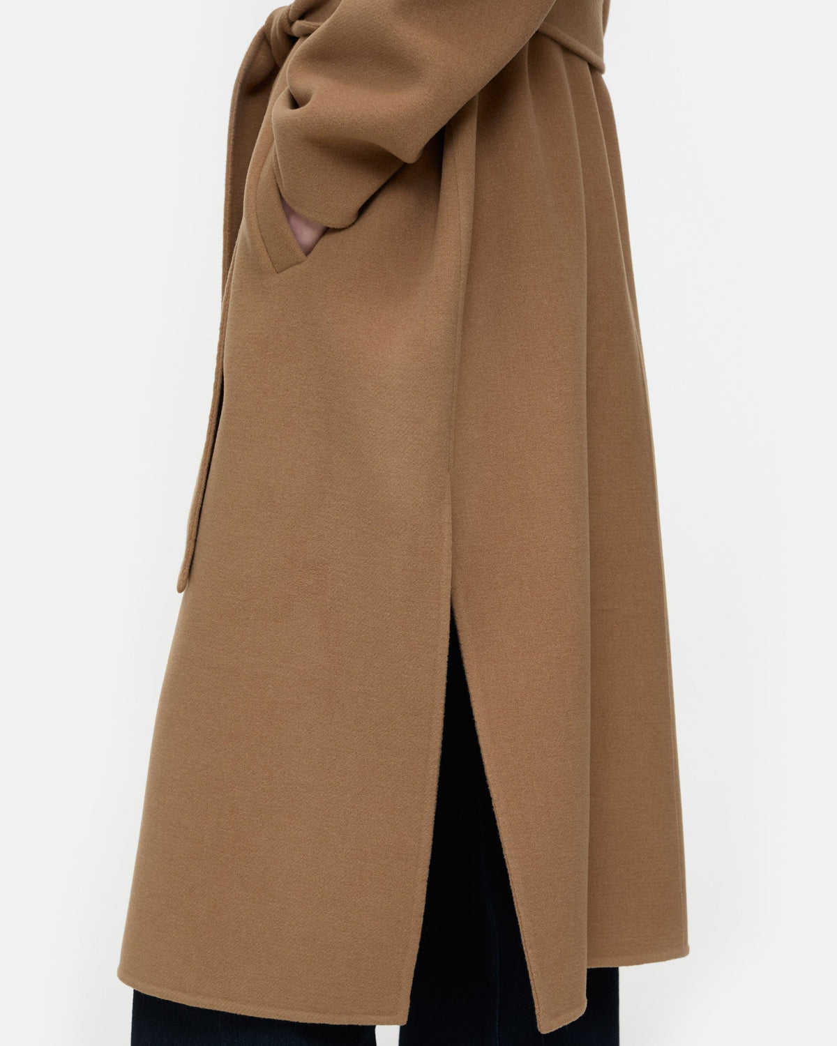 Wrap Coat | Biscotti Brown