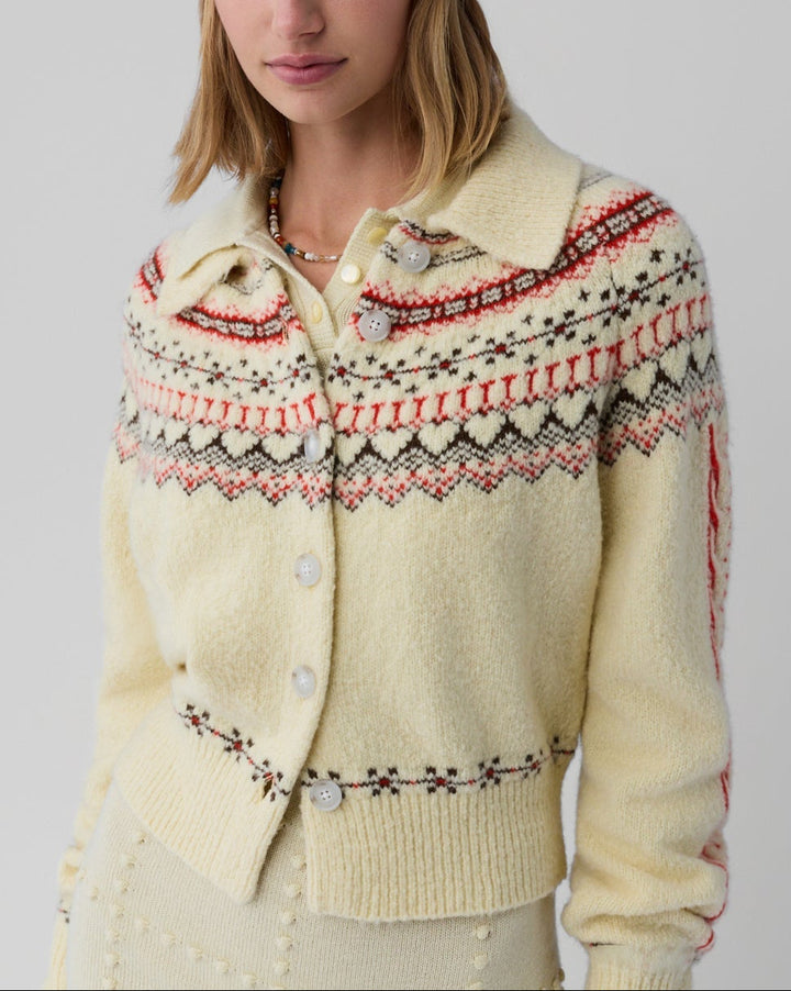 Cloud Chalet Cardigan | Mist Combo